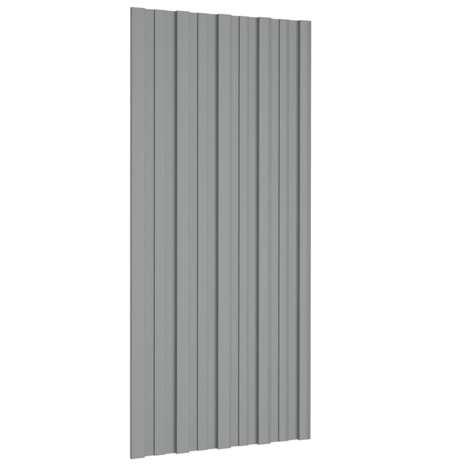 vidaXL - Dakpaneel - 36 - st - Grijs - 100 - x - 45 - cm - Verzinkt - staal