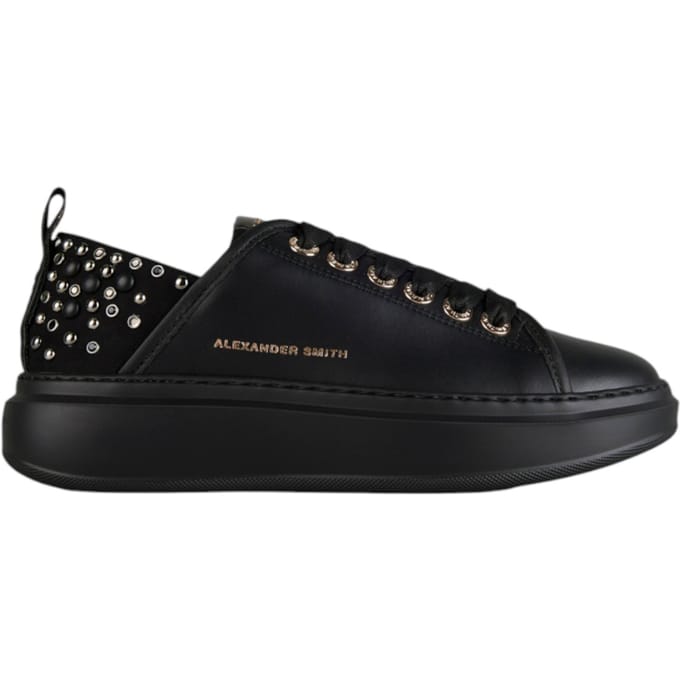 asbcwyw-0088-tbk Alexander Smith Vrouwen leder zwart