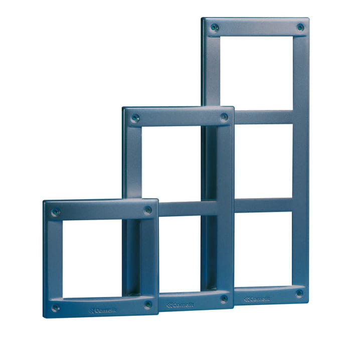Comelit Vandalcom 2-Module Frame Donkergrijs - 3161/2