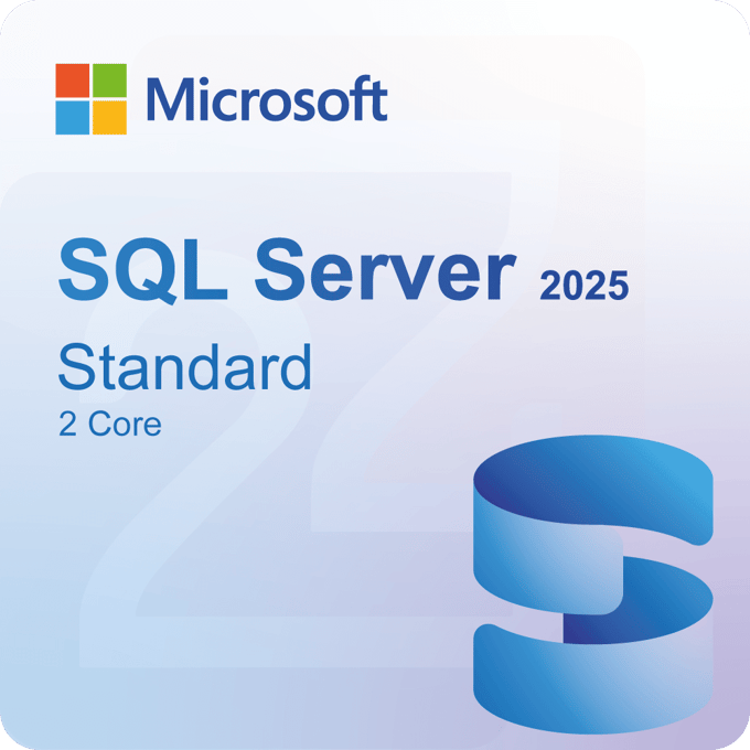Microsoft SQL Server 2025 Standard 2 Core