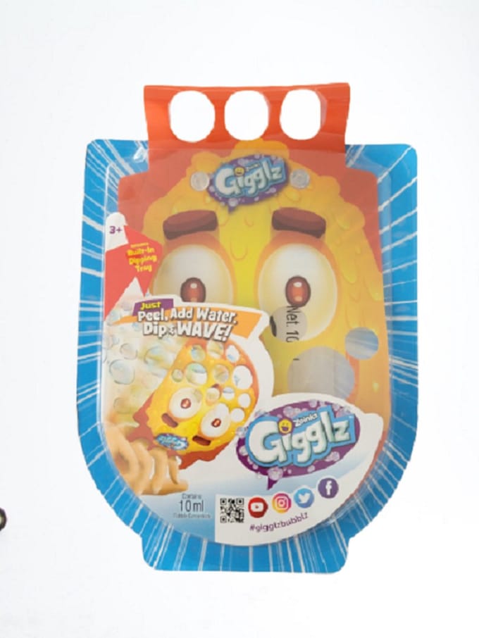 Bellenblaas handschoen Gigglz