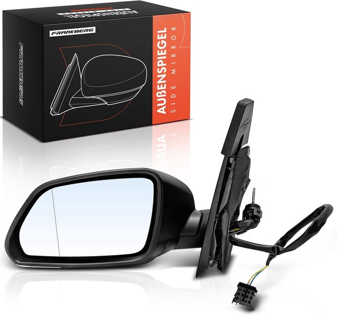 Frankberg 1x Buitenspiegel voor VW Polo 9A 9N 9A2 9A4 9A6 9N2