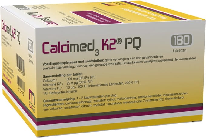 Calcimed K2 PQ 180 tabletten