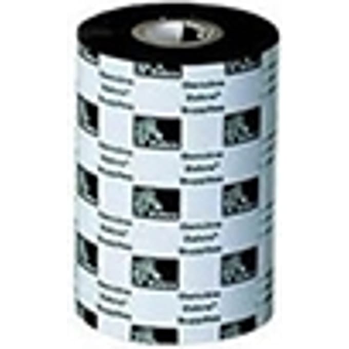 Zebra ribbon 5319 wax - Print ink ribbon refill (thermal transfer) Zwart