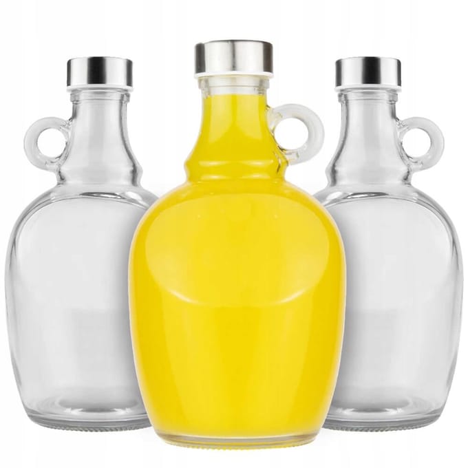 Bimberek - Glazen Galon Doos - 1,5L - Handvat - Voor Dranken