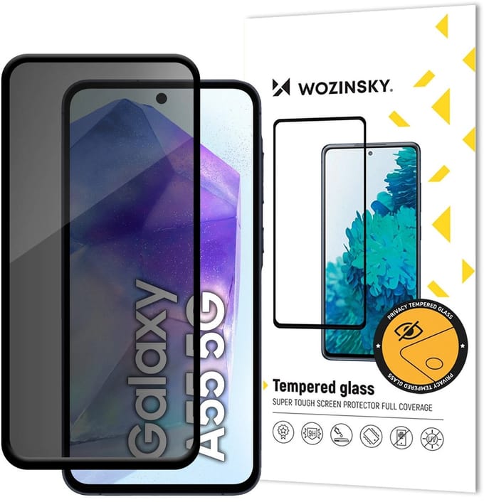 Wozinsky Privacy Glass Tempered Glass for Samsung Galaxy S25+ with Anti Spy Filter