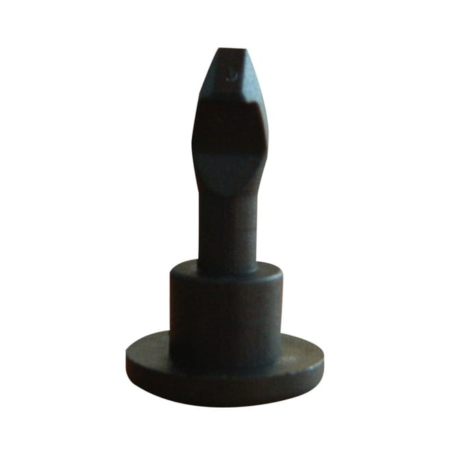 Lot de 10 clips d'insertion, type de retenue à vis, nylon noir pour VW