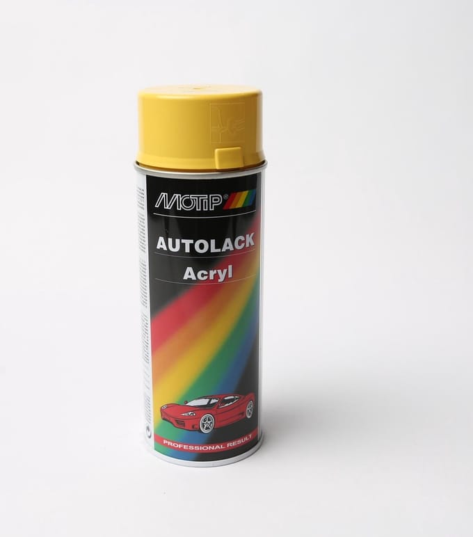 Motip 43790 - Autolak spuitbus - Geel - 400ml