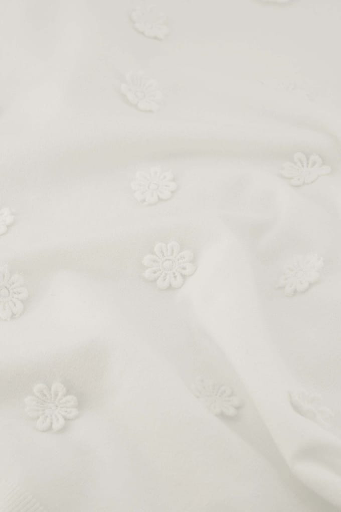 Fabienne Chapot Hilly Patch Pullover Cream White Maat: L | Sweaters Outlet | Dames | Wit