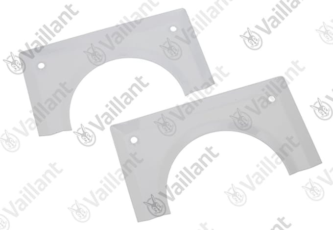 VAILLANT Rozet 125, wit LAS 303230 (80/125 PP) Vaillant-nr. , 0020059498