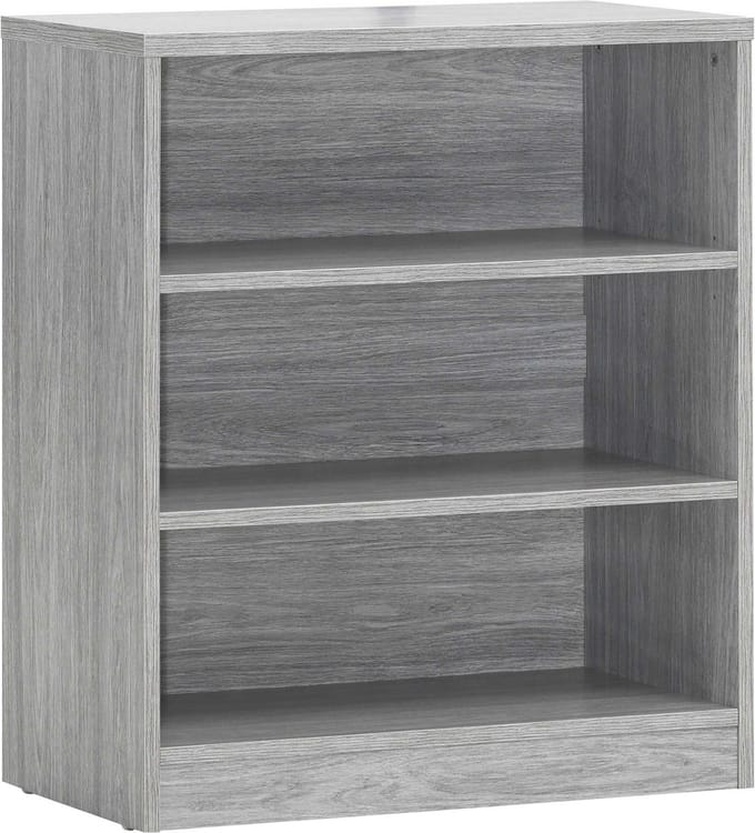 Boekenkast 'Spacio' 2 legplanken Grijze Eik