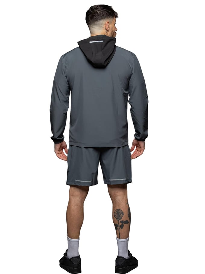 Kruze | Heren Geweven Jas & Korte Broek Set