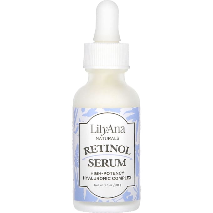 Lilyana Naturals, Retinol Serum, 1 oz (30 g) white