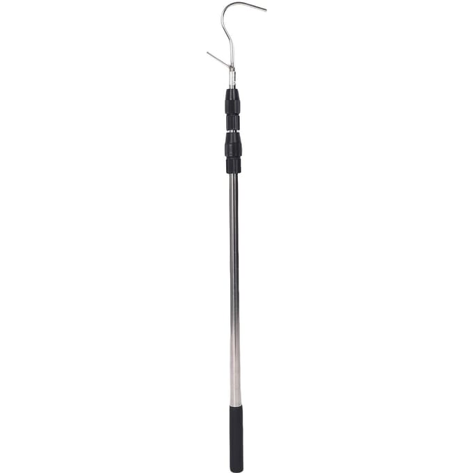 Cargo Reacher Roestvrij Staal Multifunctioneel Ergonomisch Uitschuifbaar Vrachtgrijper voor Pick-up Truck 71cm white