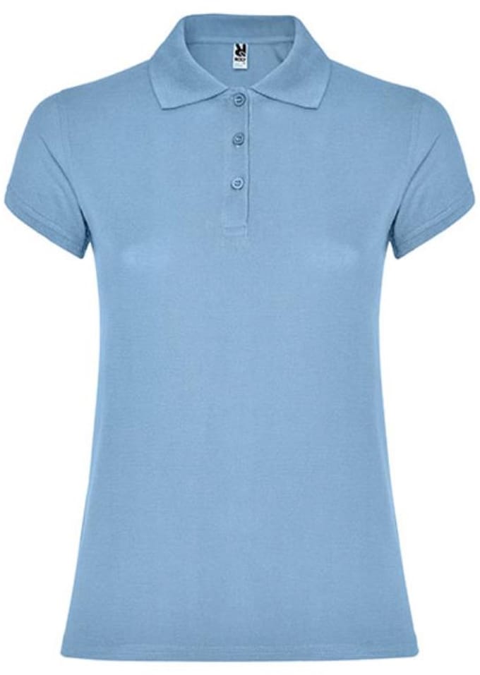 Roly - Star Dames Polo - Sky Blue 10 maat L