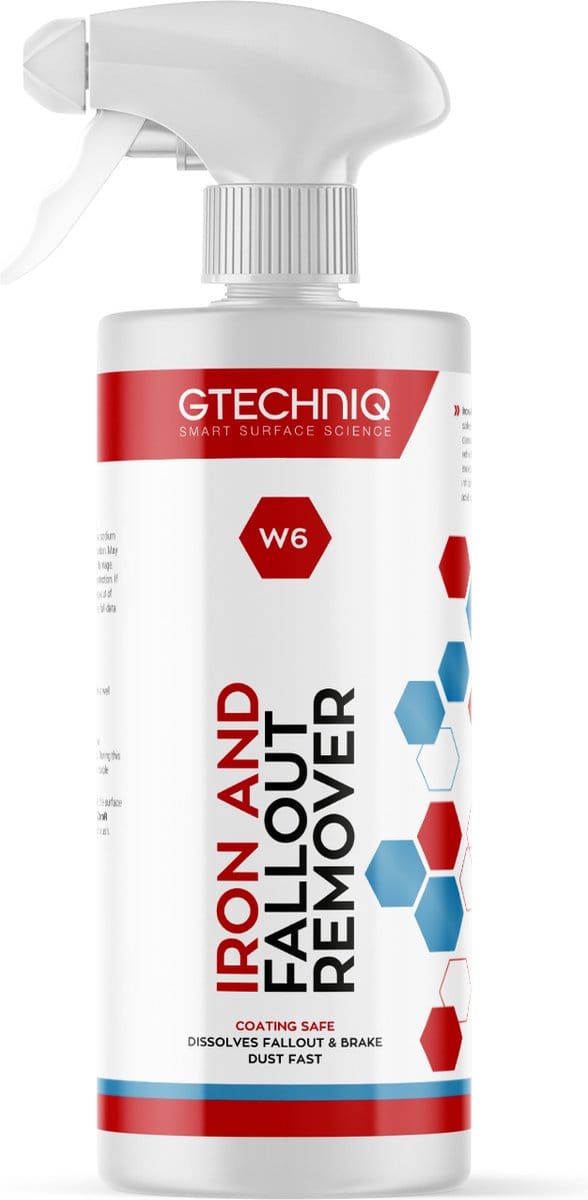 GTECHNIQ W6 Iron and General Fallout Remover 500ml