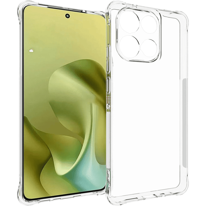 CaseBody Motorola Moto G86 Shockproof Hoesje Transparant