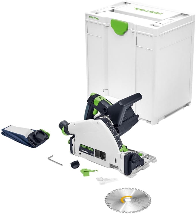 Festool TSC 55 KEB-Basic Accu invalzaag 2x18V Basic Body in Systainer - 578738