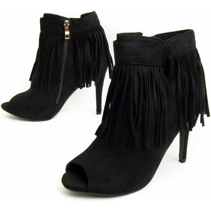 Bottine à Talon Pour Femme.  Montevita  Bottivita13  93919 38 noir