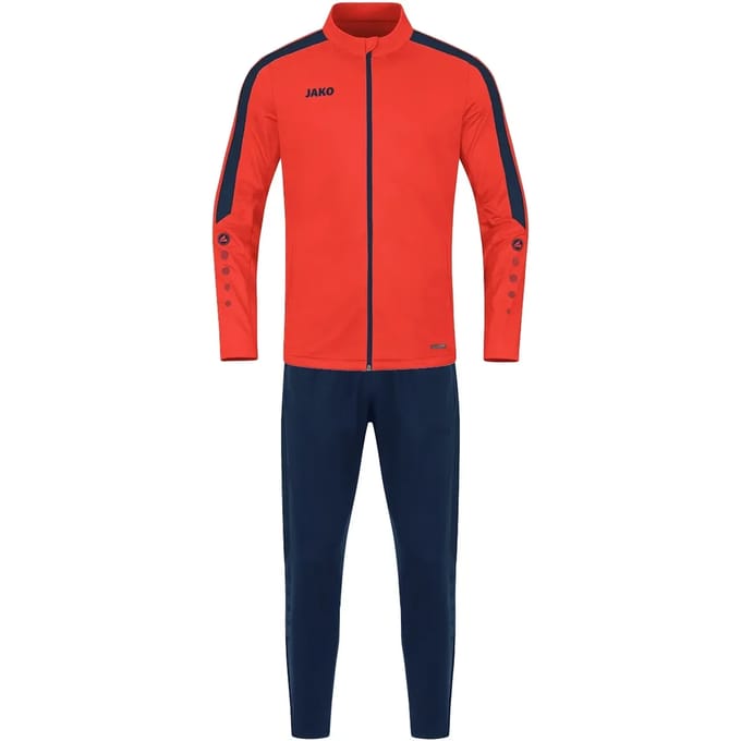 Jako Power Polyesterpak Kinderen - Flame / Marine | Maat: 152