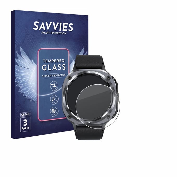 Savvies - Glas Screenprotector voor TIMU S90 1.45" - Gehard Beschermglas 9H 3 Stuks