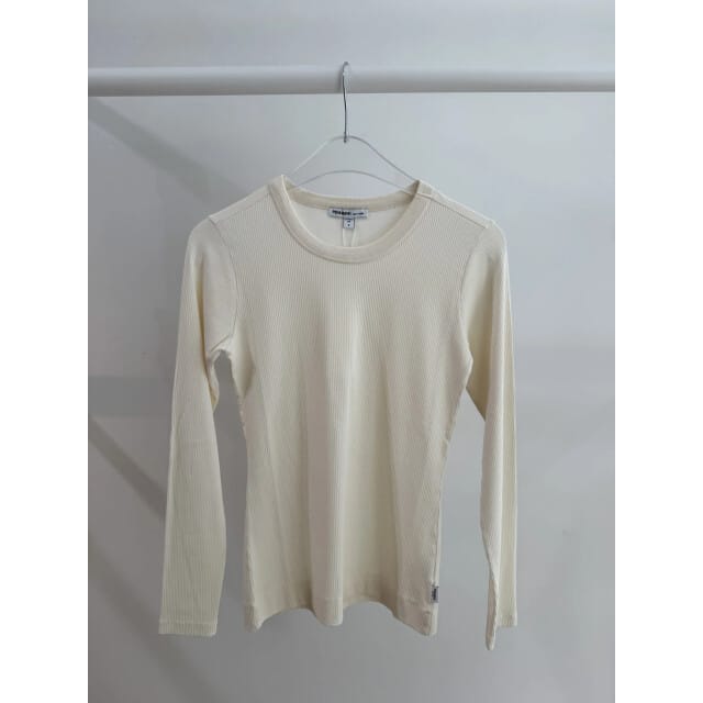 Penn & Ink W26f1963 5 penn en ink longsleeve ecru