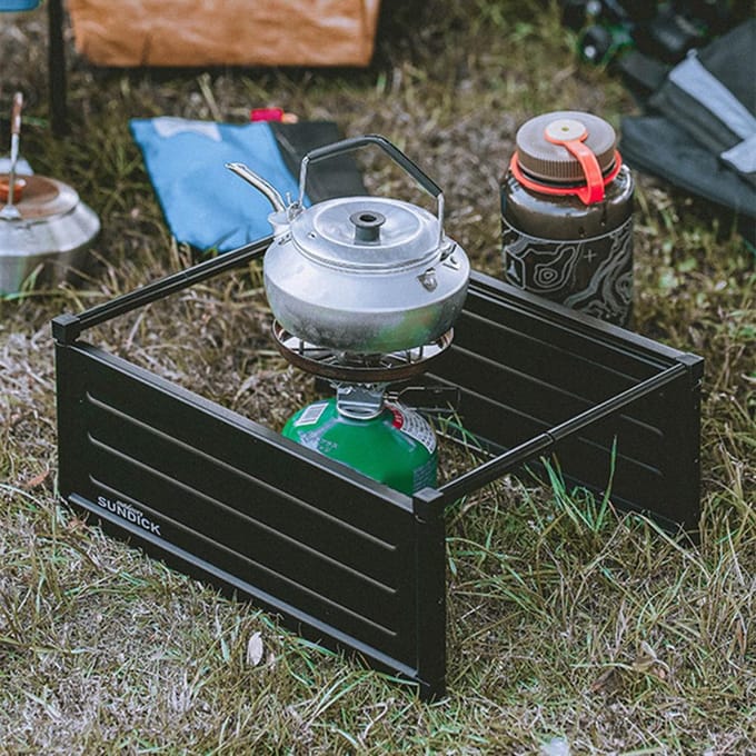 Opklapbare tafel Draagbare lichtgewicht campingtafel voor buiten backpacken BBQ-picknick L