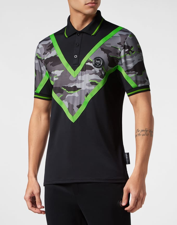 T-Shirt Ronde Hals Camouflage