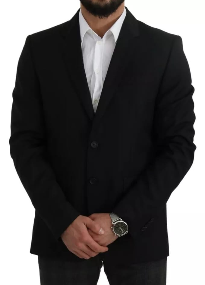 Klassieke Blazer Effen Stijl
