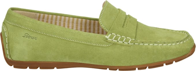 Sioux - CARMONA-700 - Instappers - Kleur: Groen - Maat: 40