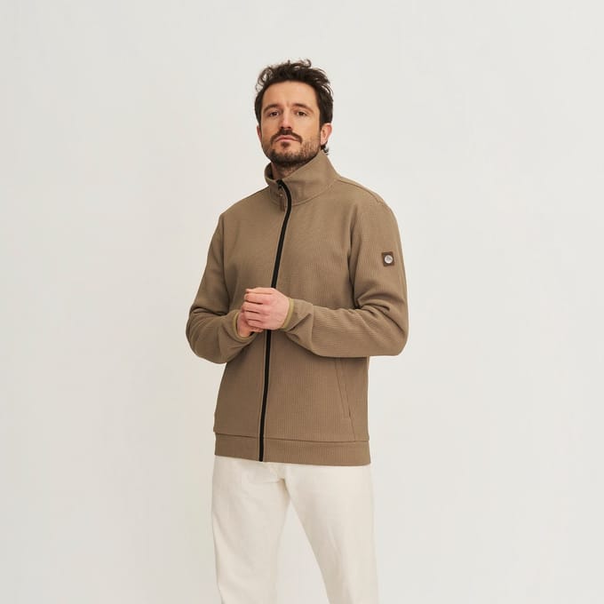 Travelin' Pavo Heren - Outdoorvest - Lichtbruin