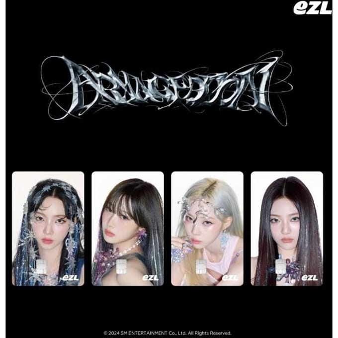 aespa - [ARMAGEDDON] Carte de transport EZL Winter
