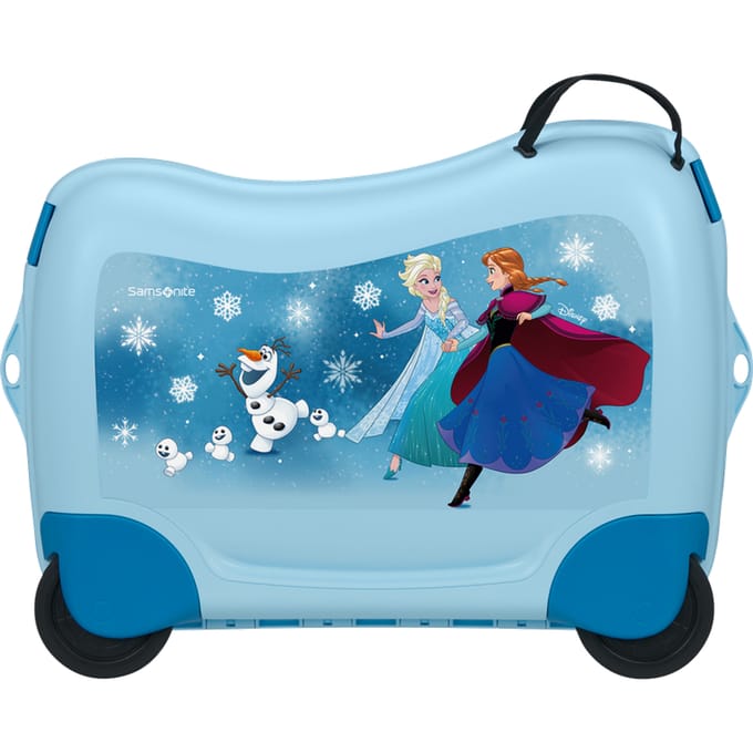 Samsonite Kinderkoffer - Dream2Go Disney Ride - on Suitcase Disney Frozen Magic Lichtblauw 52cm