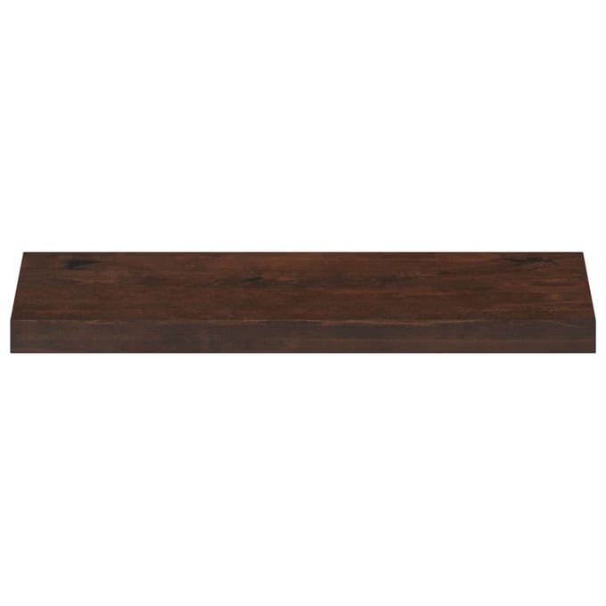 vidaXL - Raamprofielen - 2 - st - Donkerbruin - 80 - x - 25 - x - 2 - cm