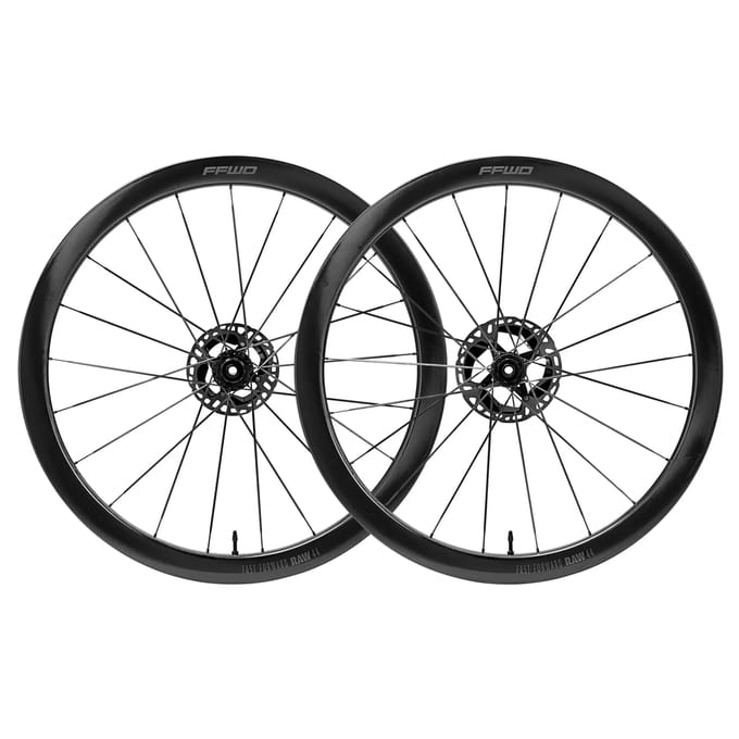 Paar tlr schijfwielen Fast Forward Raw 44 - Ceramicspeed/Sram XDR
