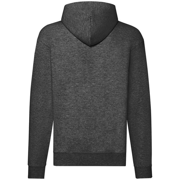 Fruit of the Loom Heren Hooded Sweatshirt (Donkere Heide)