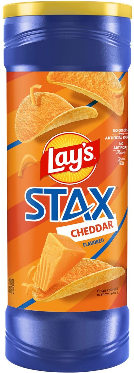 Lay's Stax Cheddar (11 x 156g)