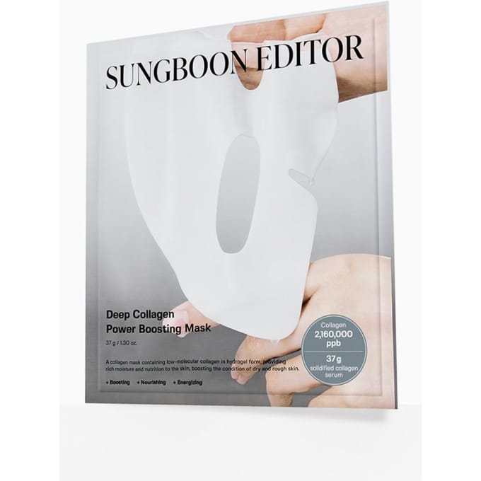 [ÉDITEUR SUNGBOON] Masque liftant anti-rides au collagène profond 37 g x 4 unités white