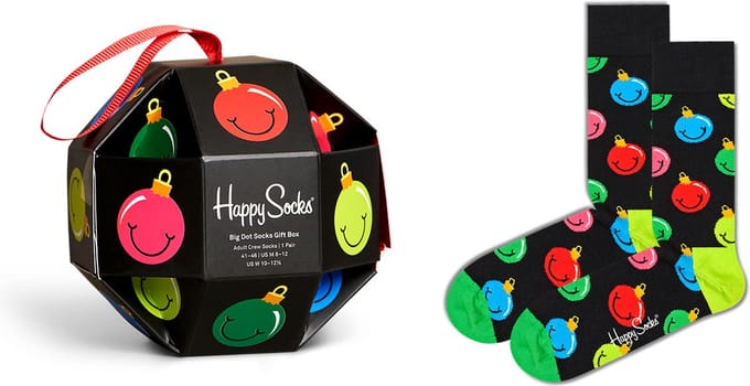 Happy Socks - Sokken - 1-Pack Bauble Gift Box - Maat 41-46
