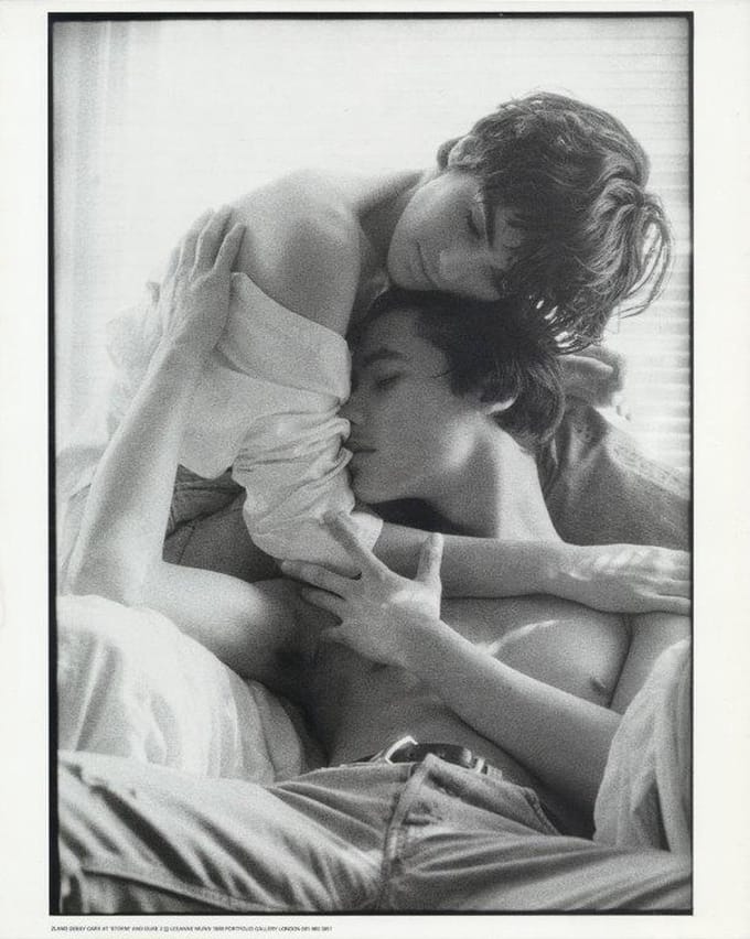 Mini zwart-wit poster - Storm - Leeane Munn - 24x30 cm