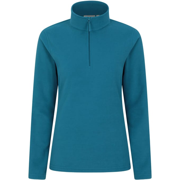 Mountain Warehouse Dames/Dames Camber II Fleece Top (Donker groenblauw)