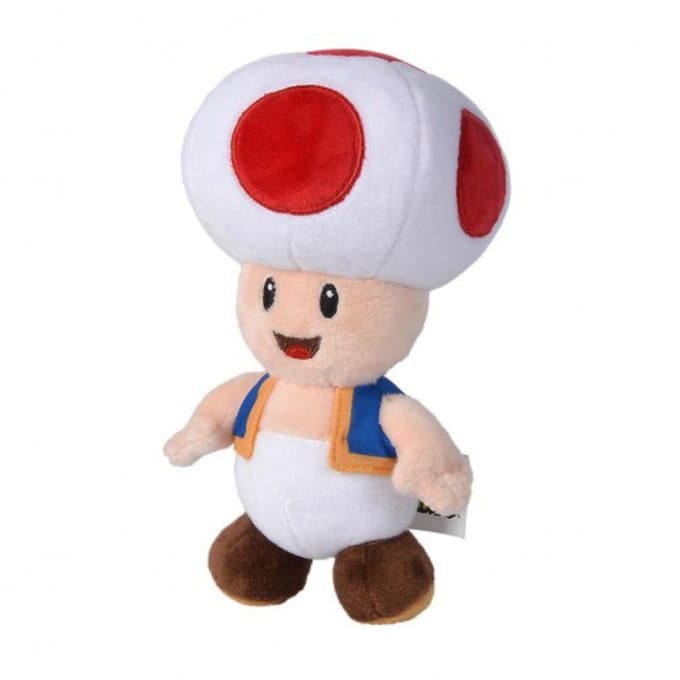 Super Mario pluche - Toad  - 20 cm