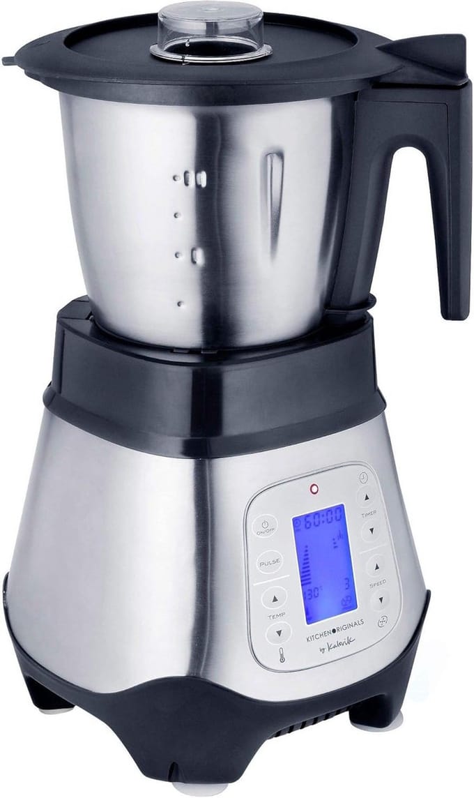 Krachtige Keukenmachine met Digitale Display en Timer
