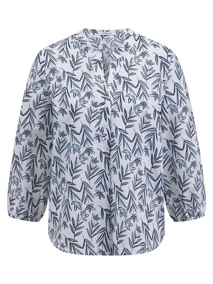 Blouse Van Peter Hahn wit