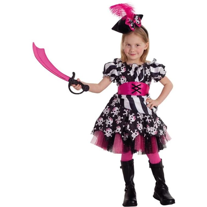 Abigail the Pirate - Kostuum Kind - Maat 116/128