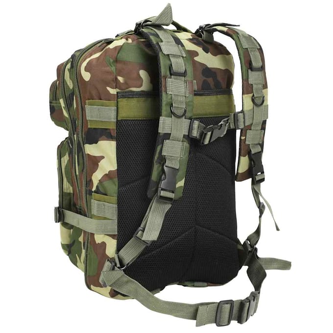 vidaXL - Rugzak - legerstijl - 50 - L - camouflage