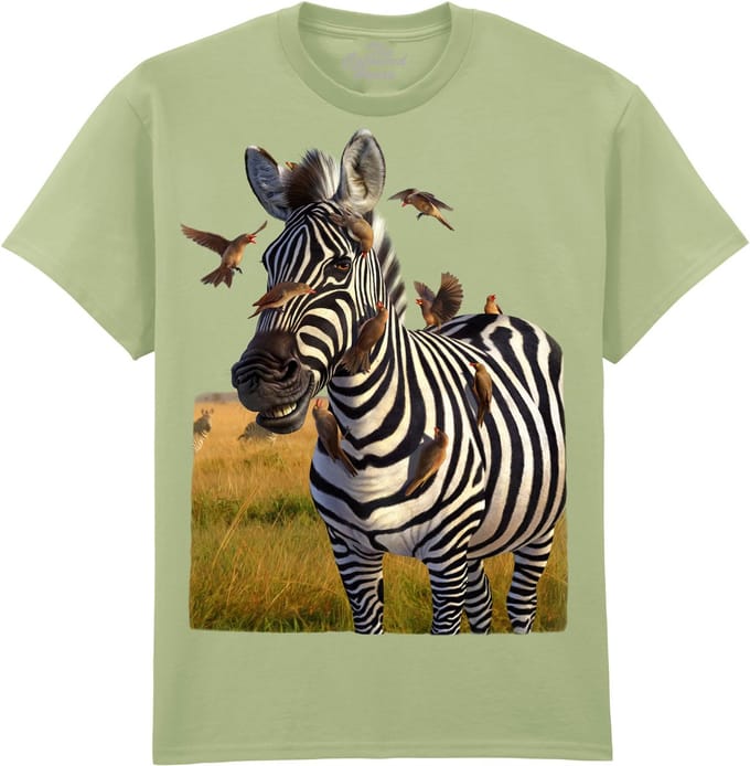 Jailbird - Zebra The Coloured House T-shirt M