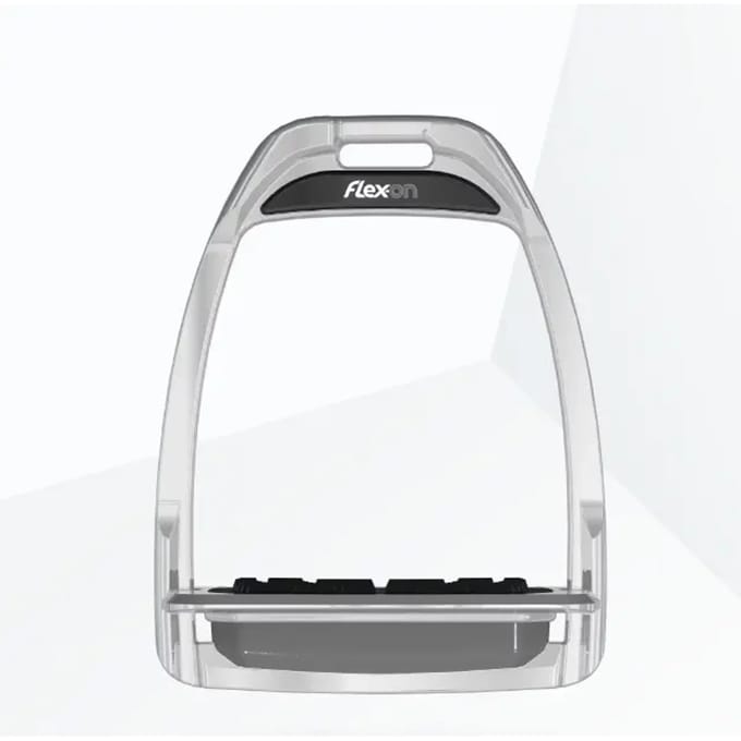 Grijze Plat Grip Aluminium Sporen Flex-On Hunter H