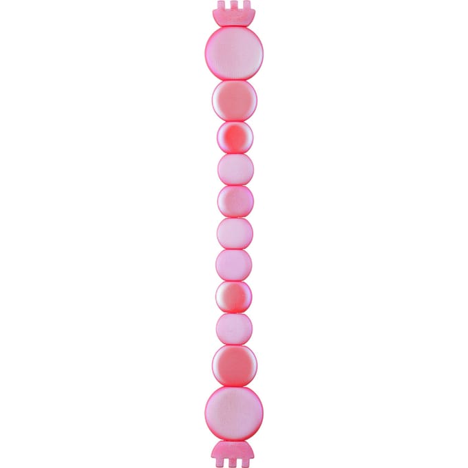 Swatch Plastic - Originals Small (25mm) - L ALK357A LK357A Moving Pink Large Horlogeband