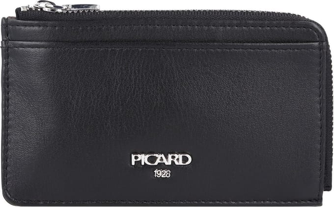 Picard Bingo sleuteletui leer 13 cm - schwarz